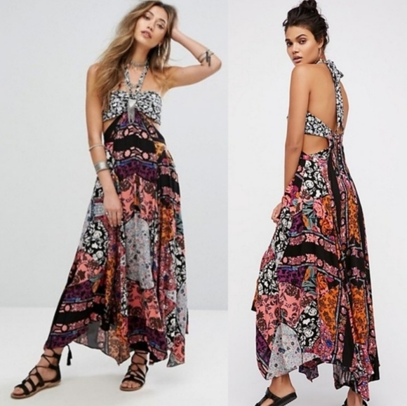 Free People Dresses & Skirts - Free People Multicolored California Love Maxi